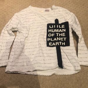 Zara baby boy long sleeve shirt